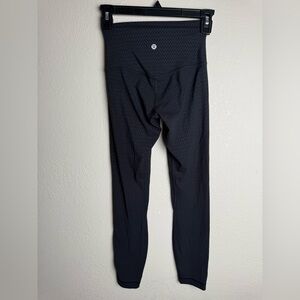 Lululemon Women Size 2 Align II 25'' Athletic Black lightweight stretch leggings